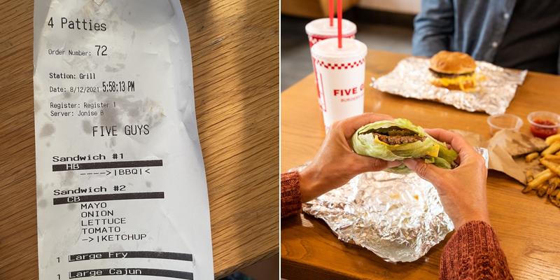 Five Guys Menu