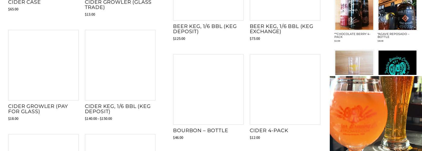 Tractor Brewing Company Nob Hill Menu