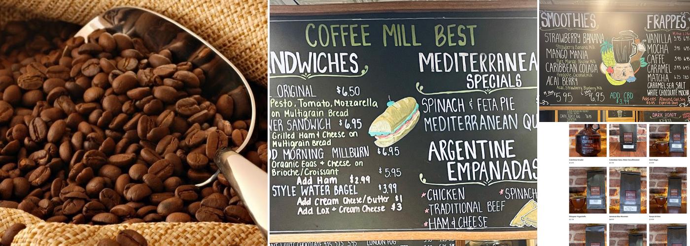 Coffee Mill Roasters Menu