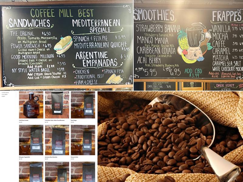 Coffee Mill Roasters Menu
