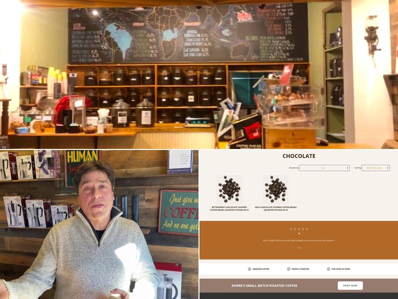 Ahrre's Coffee Roastery Menu