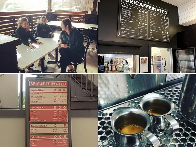 Be Caffeinated Menu