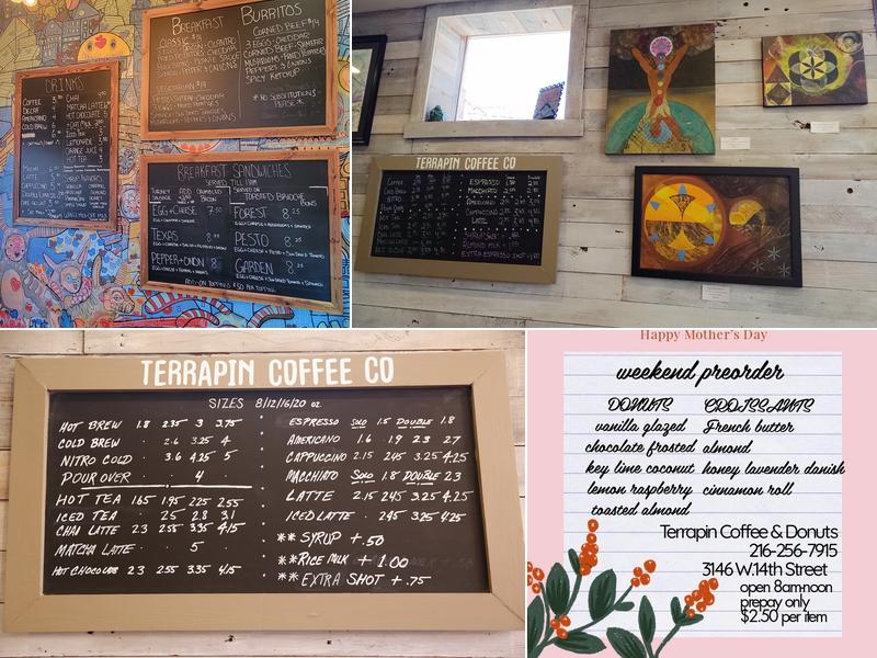 Terrapin Bakery Menu