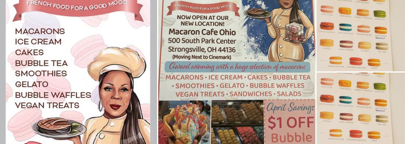 Celles Macaron Cafe Menu