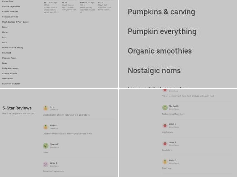 Starbucks Menu
