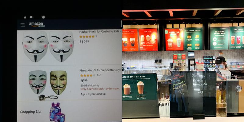 Starbucks Menu