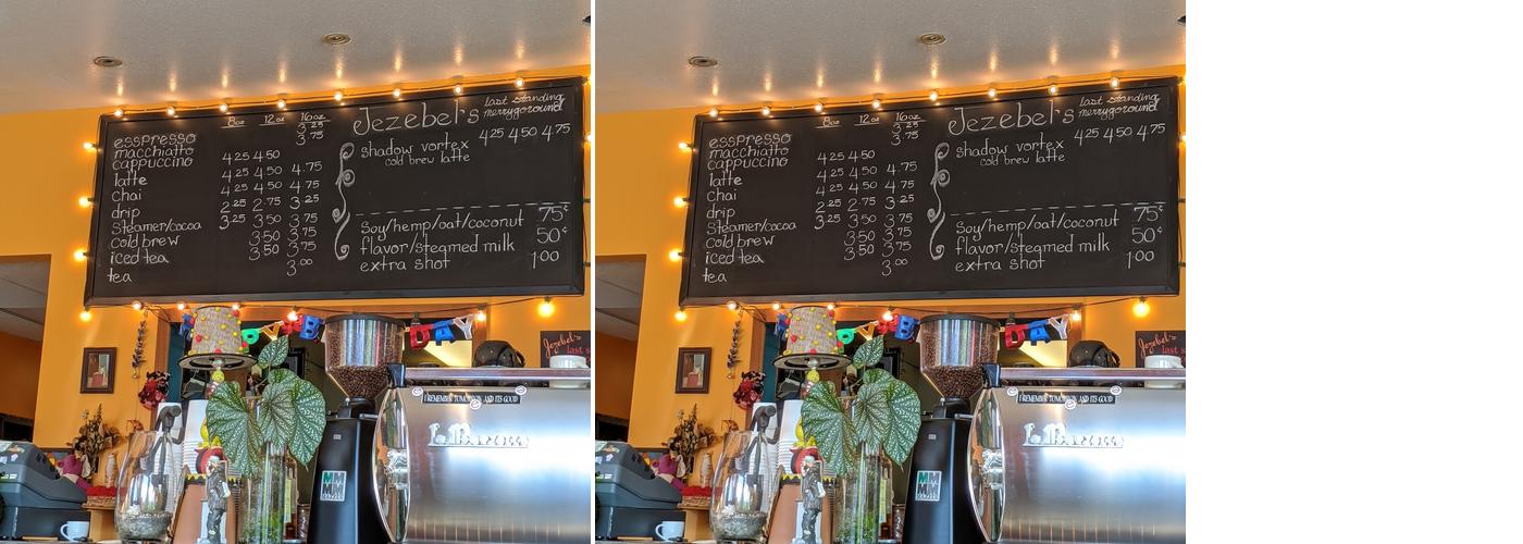 Jezebel's Last Standing Merrygoround Menu