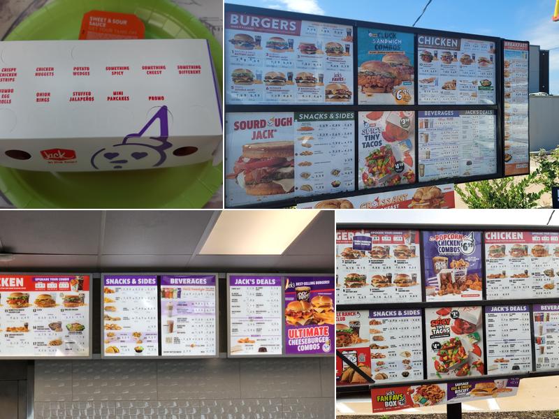 Jack in the Box Menu