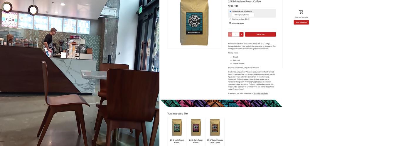 Bicycle Coffee Menu