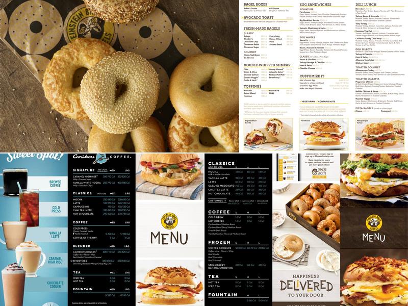 Einstein Bros. Bagels Menu