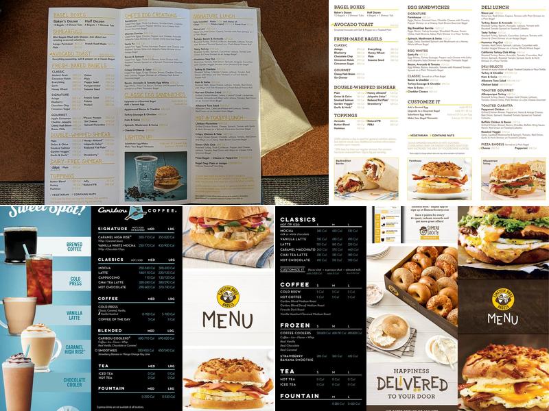Einstein Bros. Bagels Menu