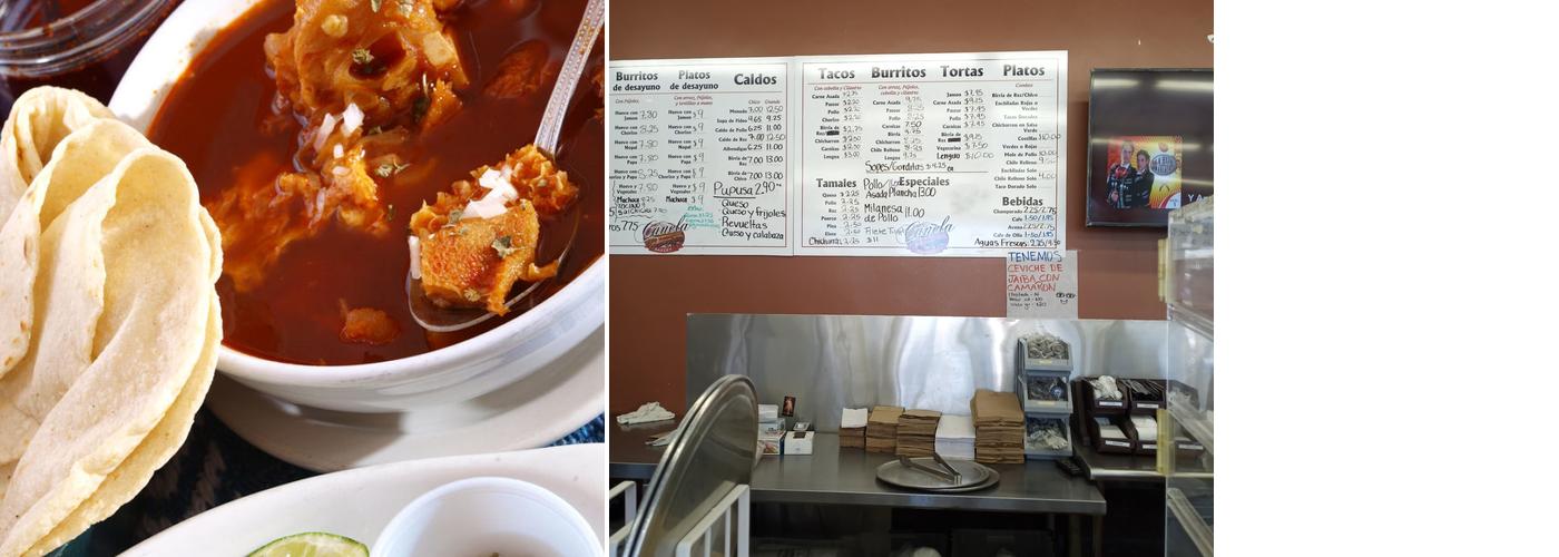 Canela Bakery Inc Menu