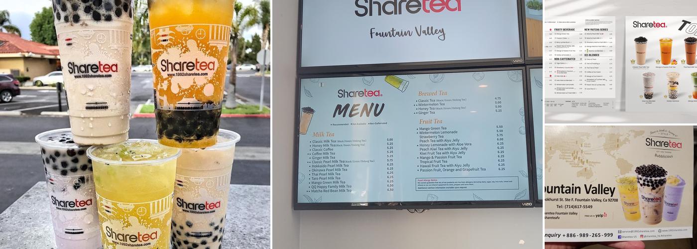 Sharetea Menu