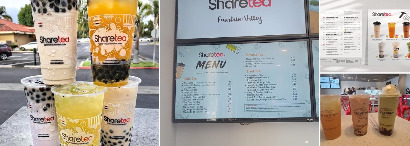 Sharetea Menu