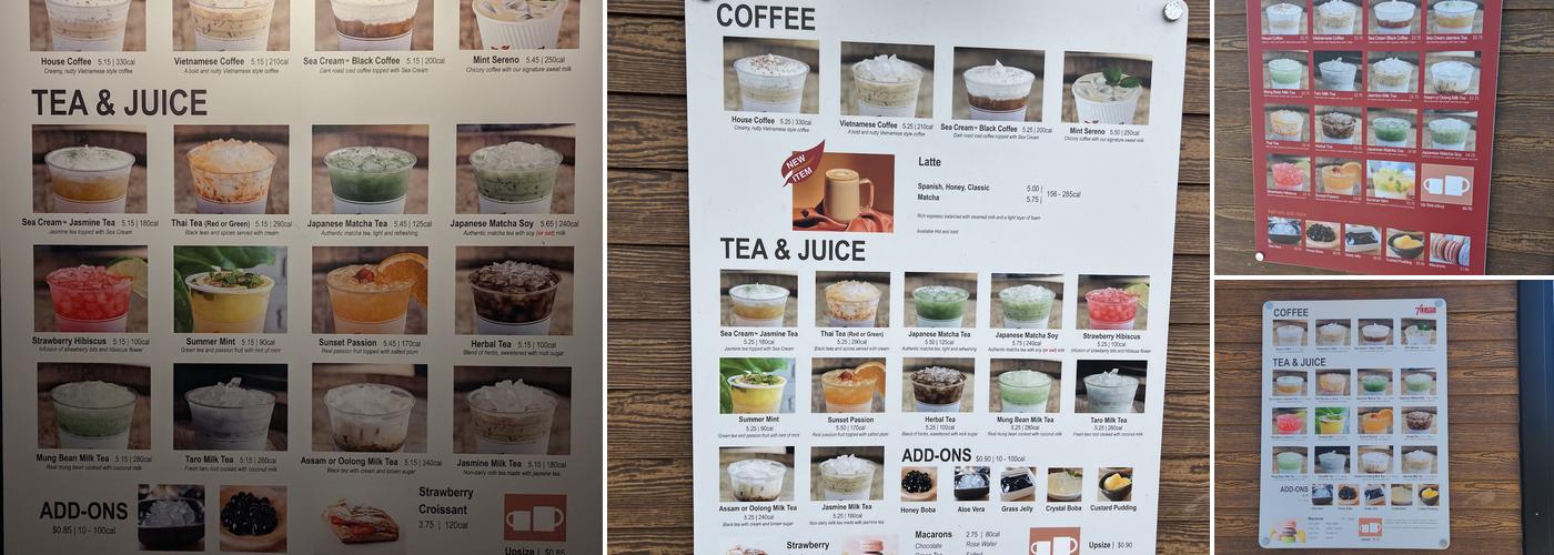 7 Leaves Cafe Brookhurst Menu