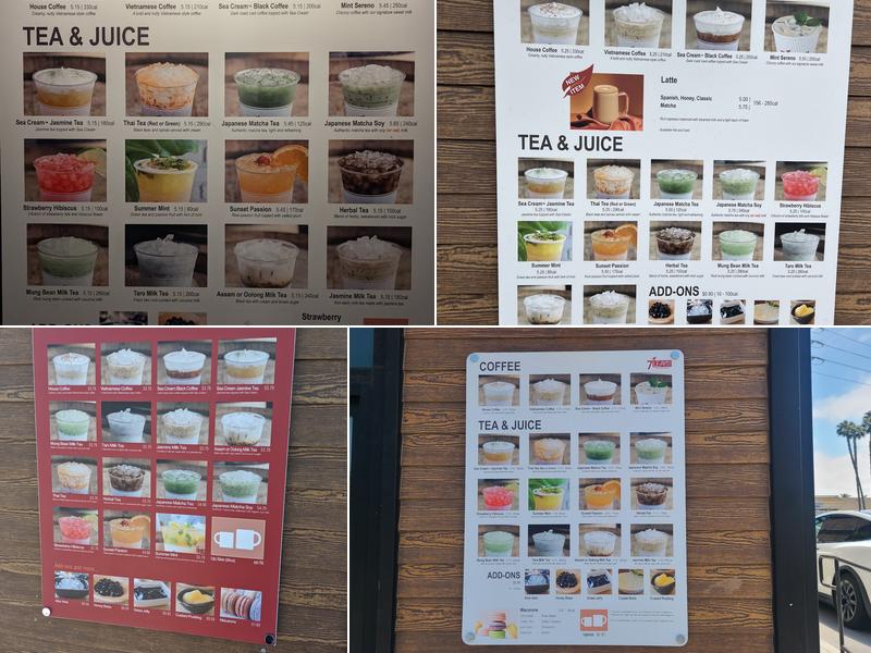 7 Leaves Cafe Brookhurst Menu