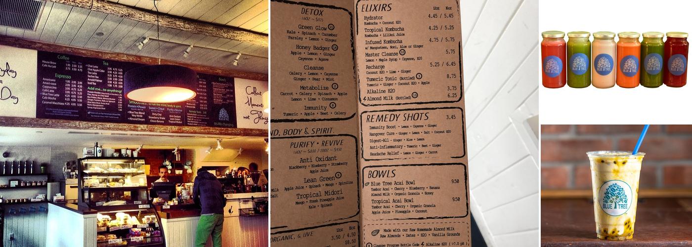 Bluetree Cafe Kakaako Menu