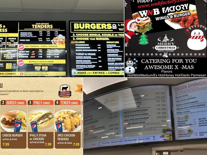 Wnb factory cascade Menu