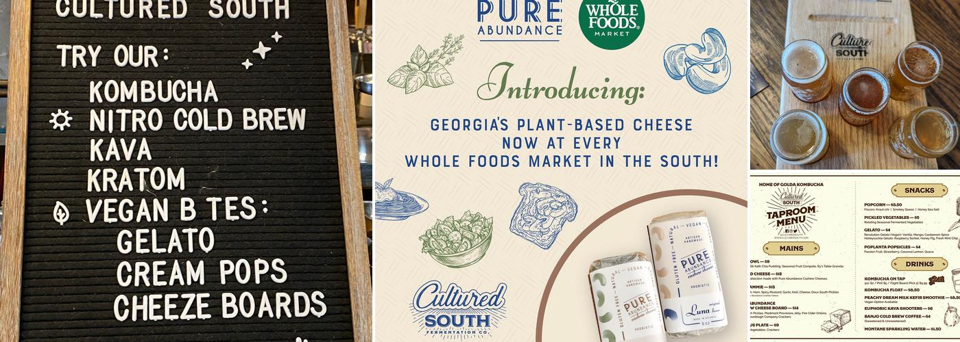 Cultured South Fermentation Co. Menu