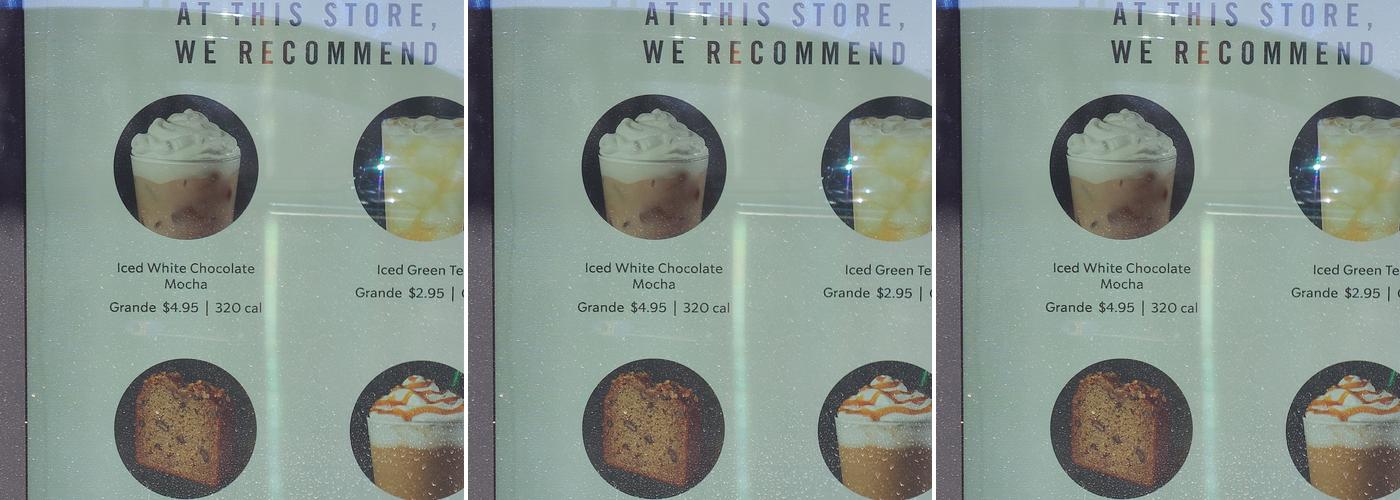 Starbucks Menu