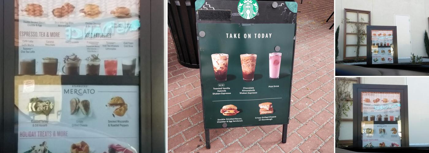 Starbucks Menu