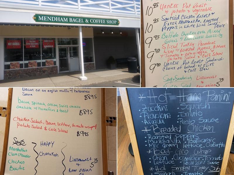 Mendham Bagel and Coffee Shop Menu