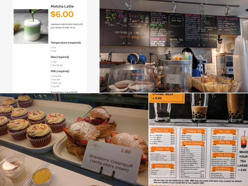 Culture Tea Bar Menu