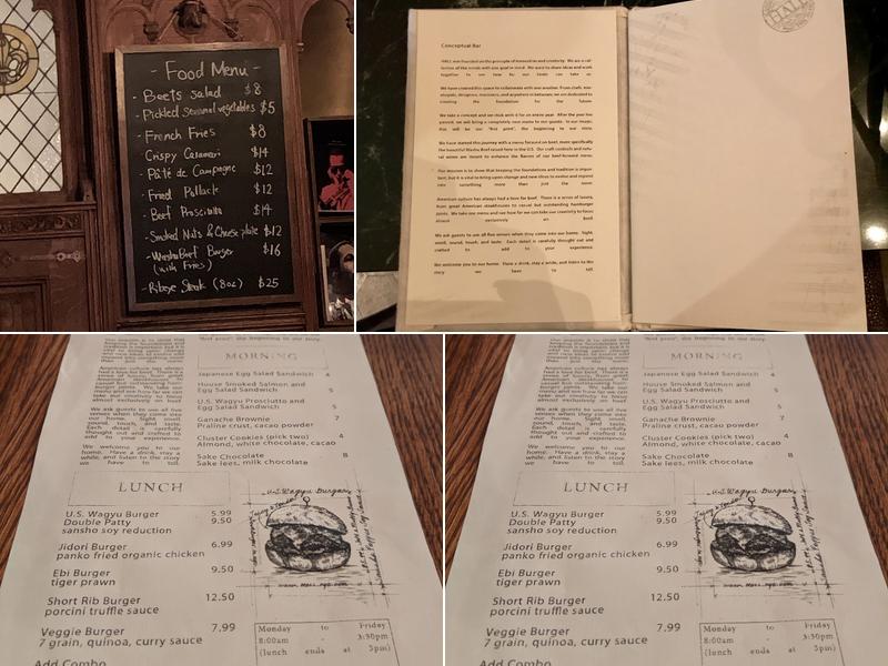 Hall Menu