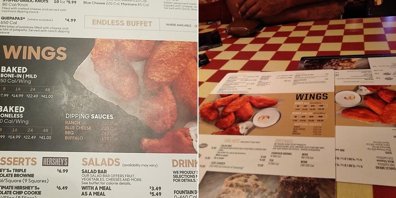 Pizza Hut Menu