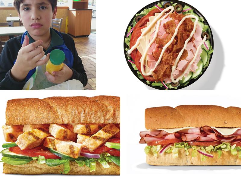 Subway Menu