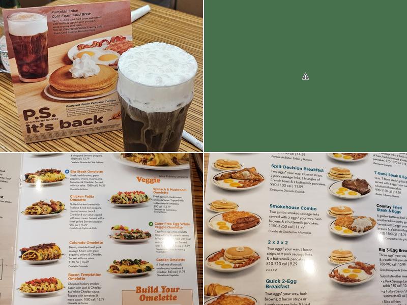 IHOP Menu