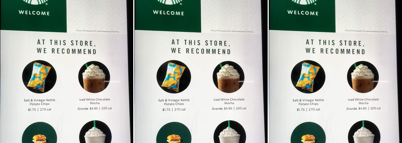 Starbucks Menu