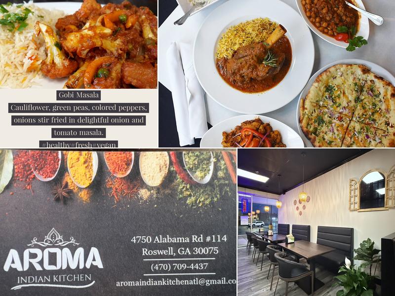 Aroma Indian Bistro Menu