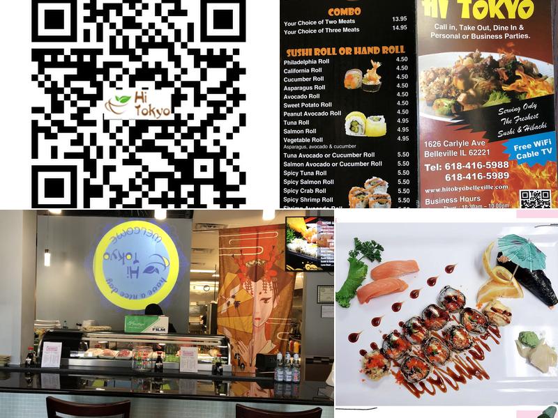 hi tokyo Menu