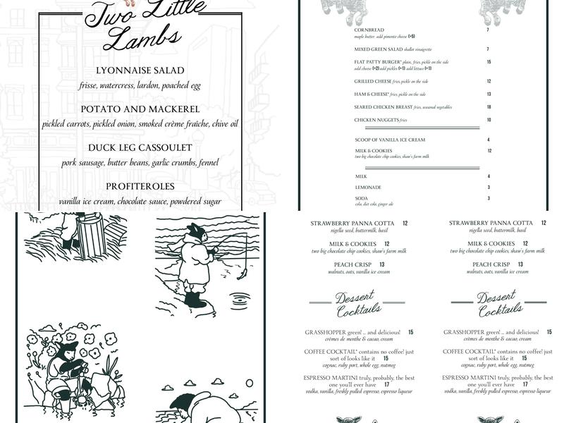 Black Lamb Menu