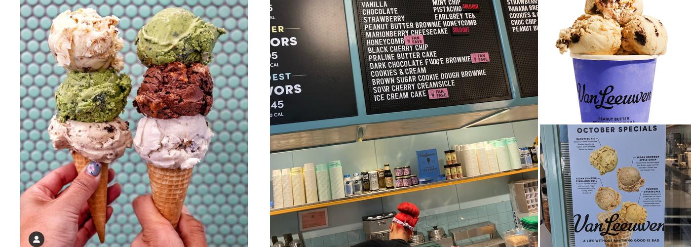 Van Leeuwen Ice Cream Menu