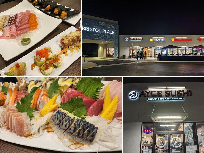 AYCE Sushi SCM 3392 S Bristol St, Santa Ana