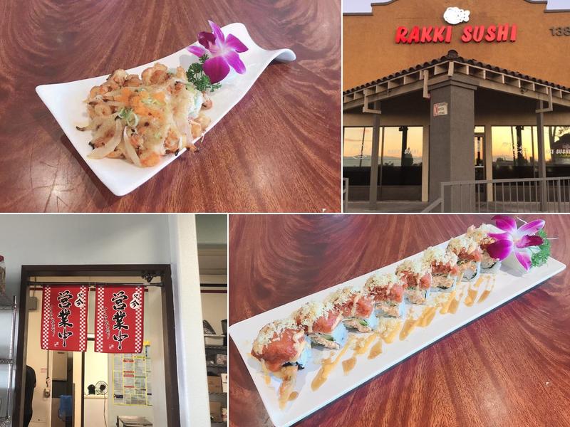 rakki sushi 1380 W 6th St #101, Corona