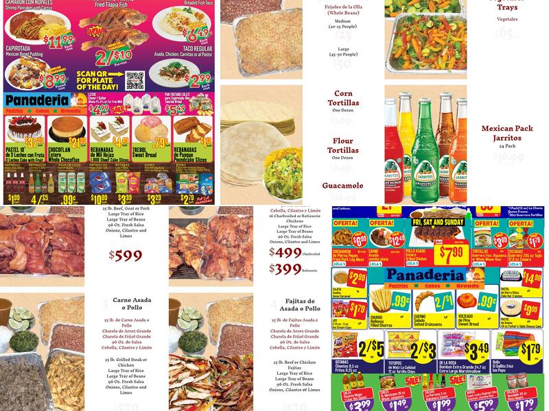 Lola’s Market Menu