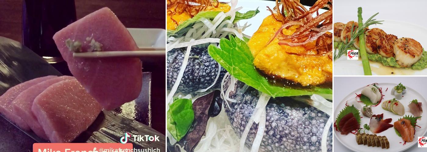 Mika French Sushi Menu