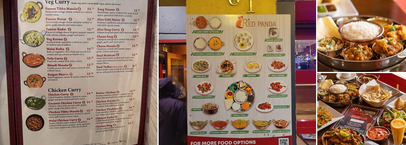 Red Panda Menu