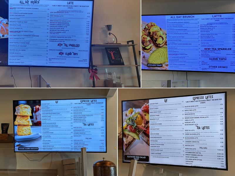The Coffee Class Menu
