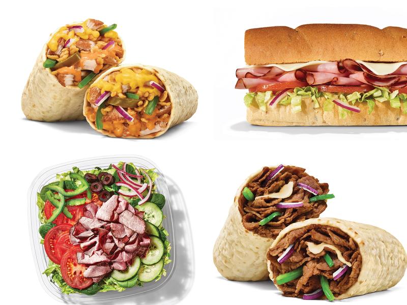 Subway Menu