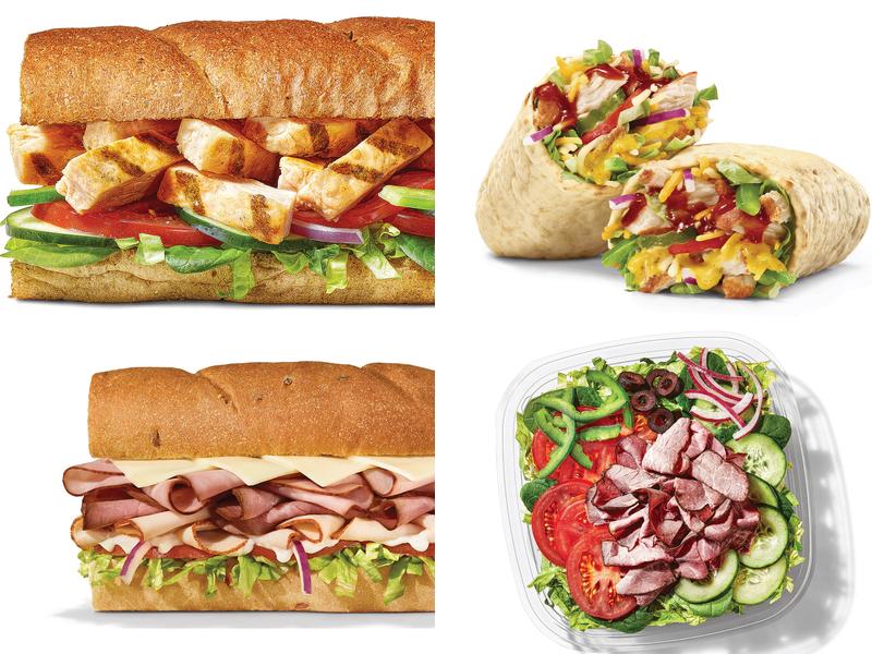 Subway Menu