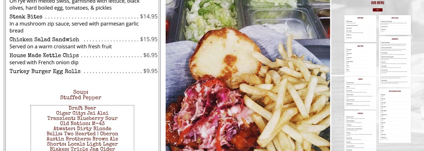 Andrews on the Corner Menu