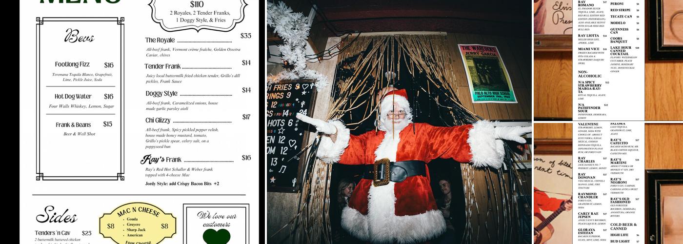 Ray’s Menu