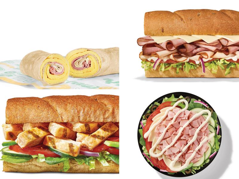 Subway Menu