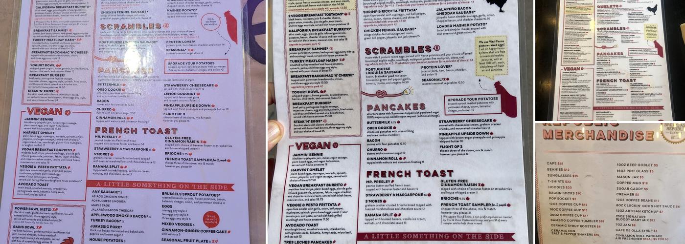 Breakfast Republic Menu