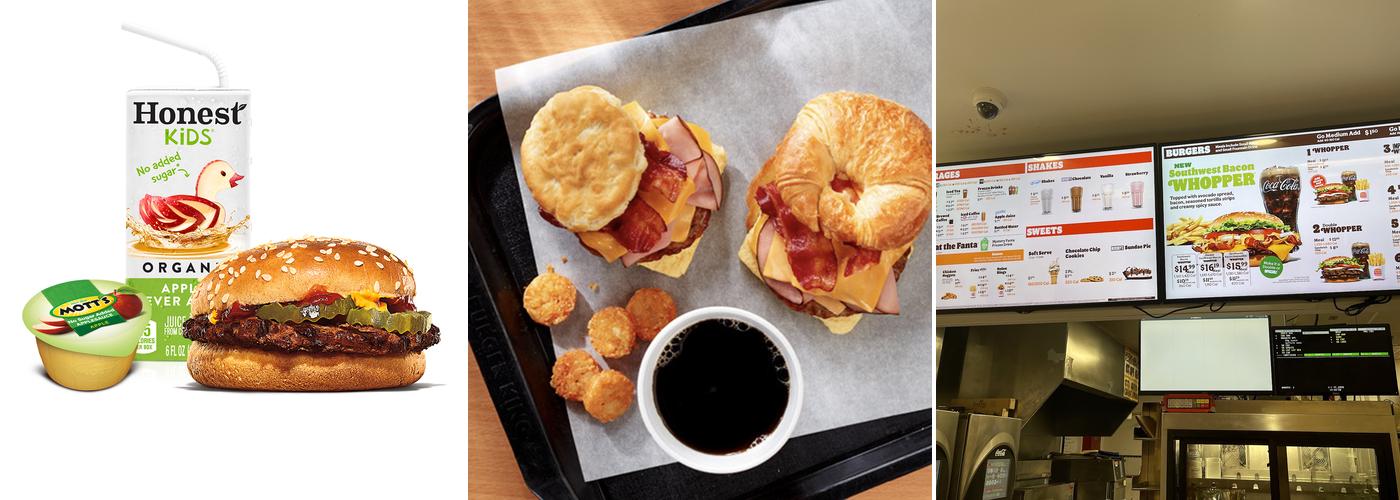 Burger King Menu