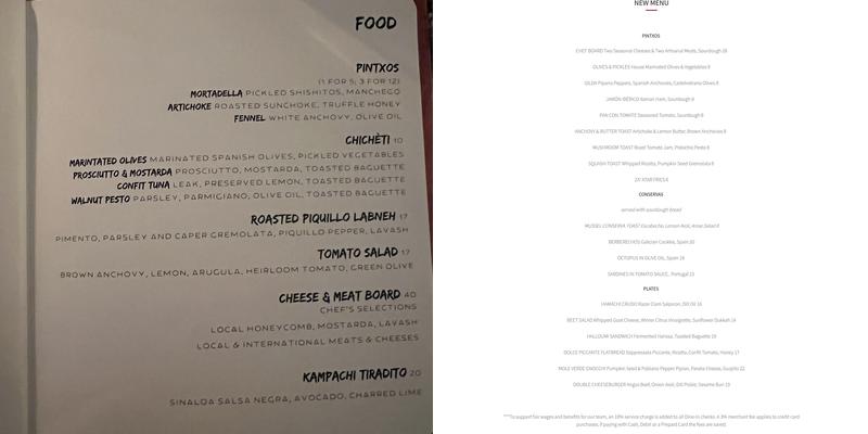 Good Funk Menu